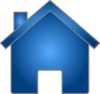 Blue Home House Clip Art | Free Clip Art & Vector Art At Clker