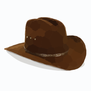 Cowboy Hat Clip Art - vector clip art online, royalty ...