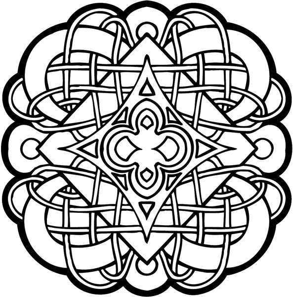celtic symbols Colouring Pages (page 2)