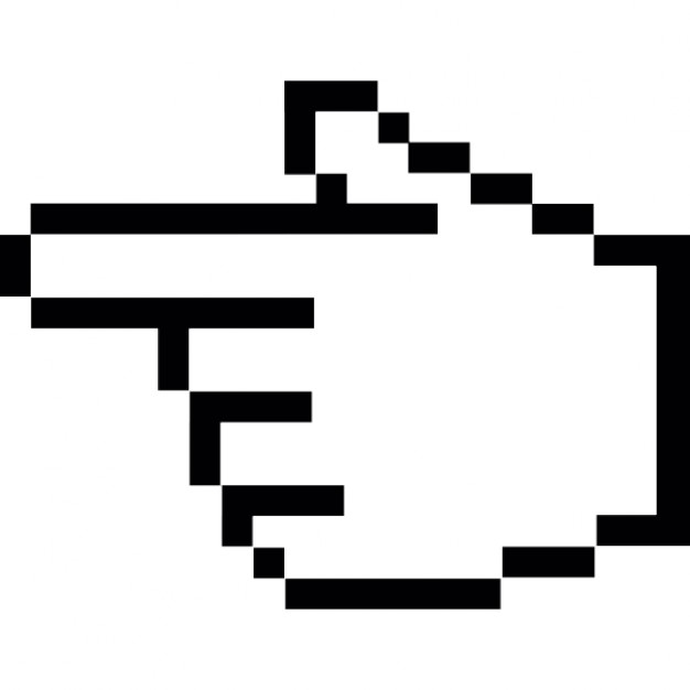 Finger pointing to left Icons | Free Download