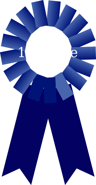 1st Place Ribbon Clip Art - vector clip art online ...