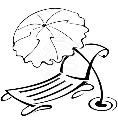 Beach black and white summer clip art black and white within ...