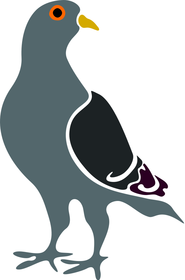 Pigeon Clip Art Free - Free Clipart Images