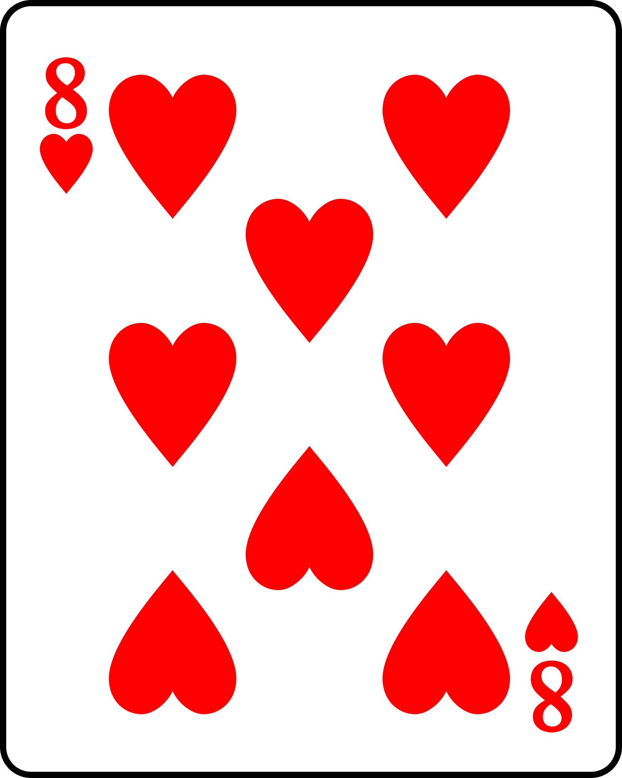 Playing Card Heart Clipart Images