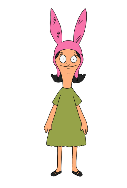 Louise&#039;s Bunny Ears Hat Bob&#039;s Burgers Louise Belcher ...