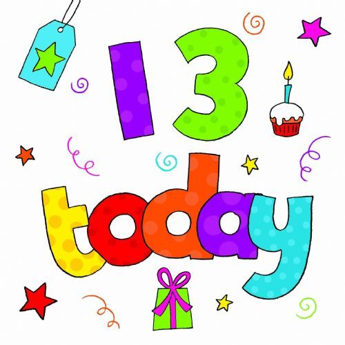 13 birthday, Happy birthday and Writing