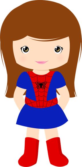 Clip art, Super girls and Girls