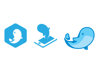 Whale logo WIP by Alex Leroy Deval - Dribbble