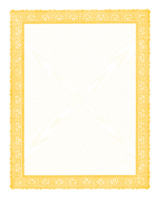 Formal border frames for certificates
