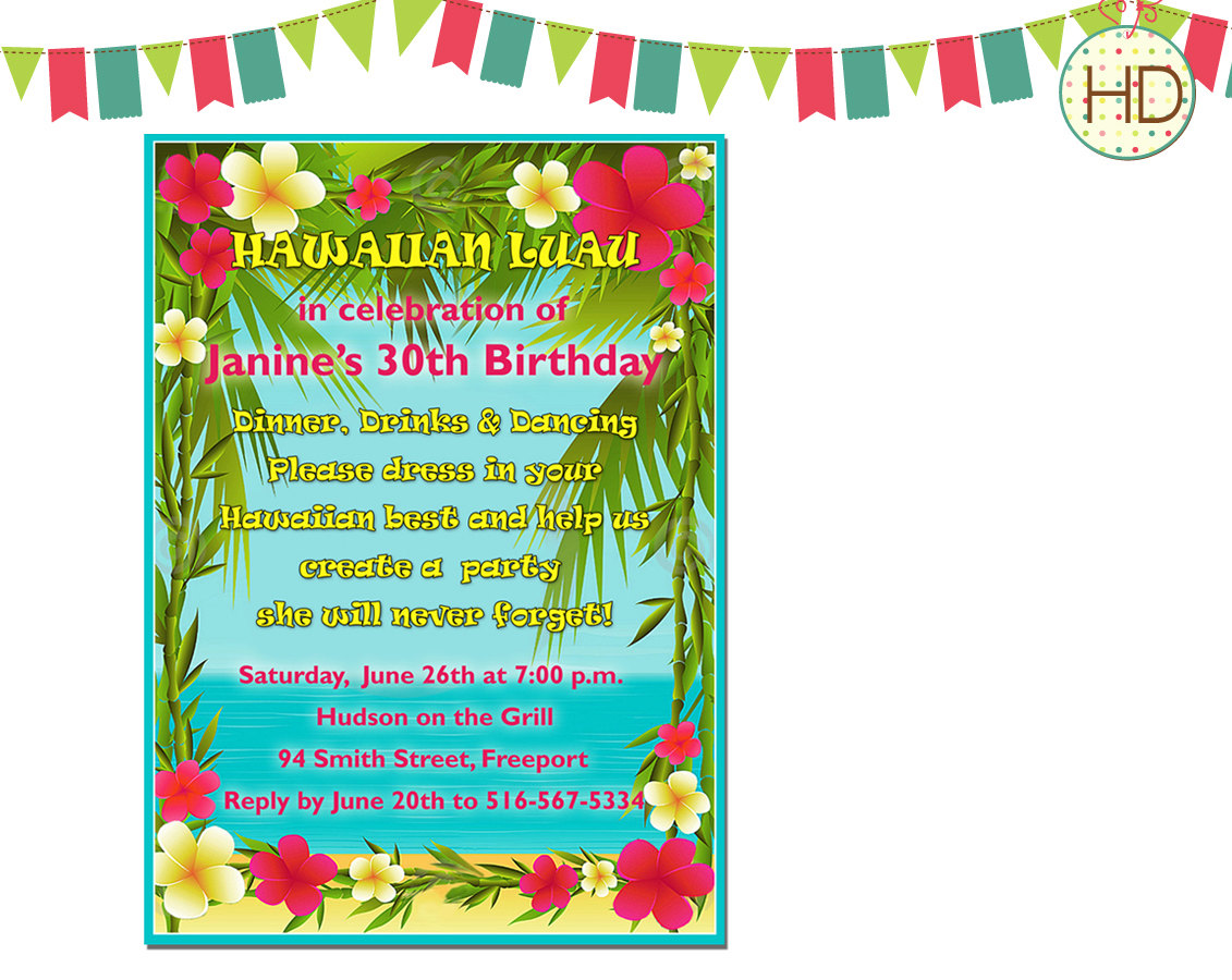 hawaiian luau