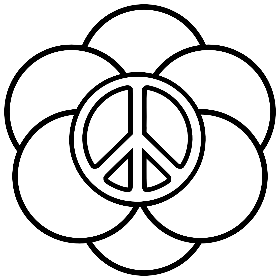 Peace Sign Templates - ClipArt Best