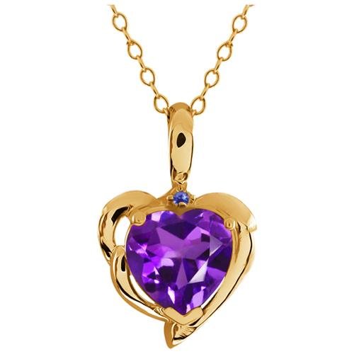 Purple Tanzanite Necklace | Rakuten.