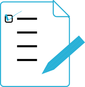 To-do List With Pencil Clip Art - vector clip art ...