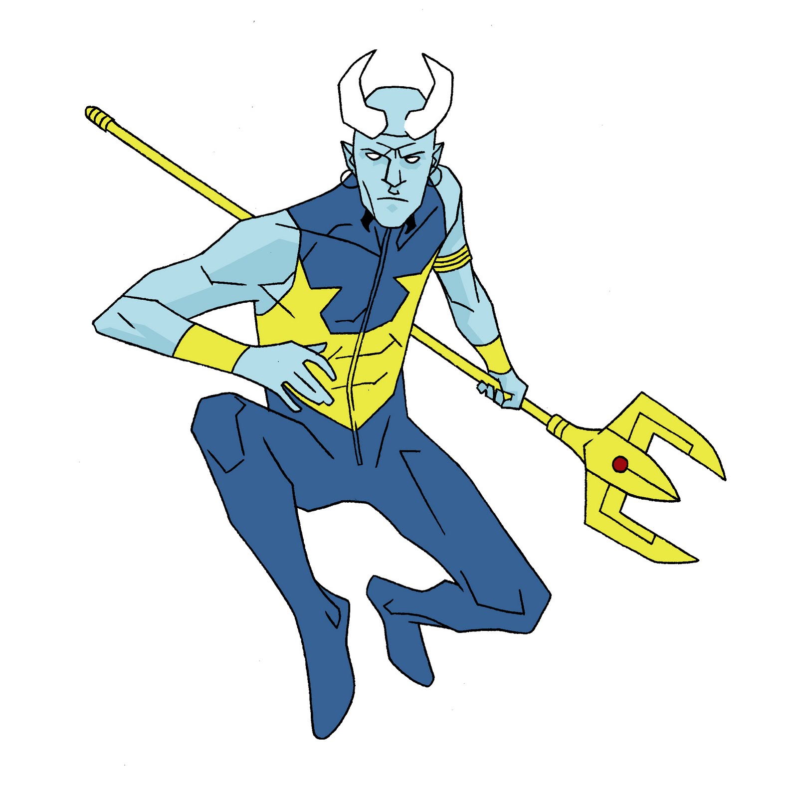 Matthew Dow Smith: Sketchbook: Blue Devil