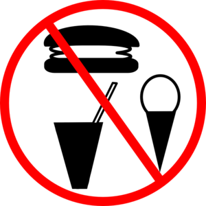 No Food Allowed Clip Art