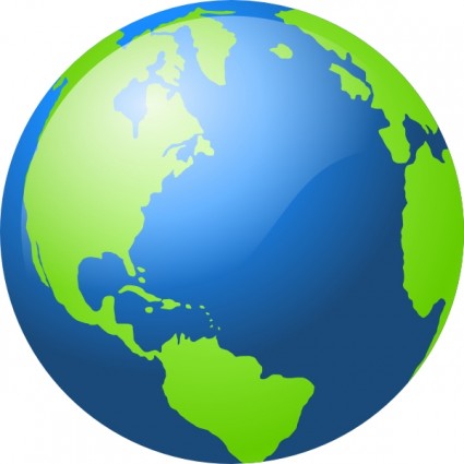 Free clip art globe - ClipartFox