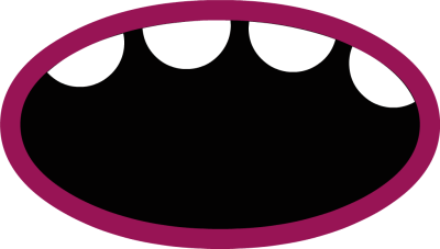 Open Mouth Clip Art - Tumundografico