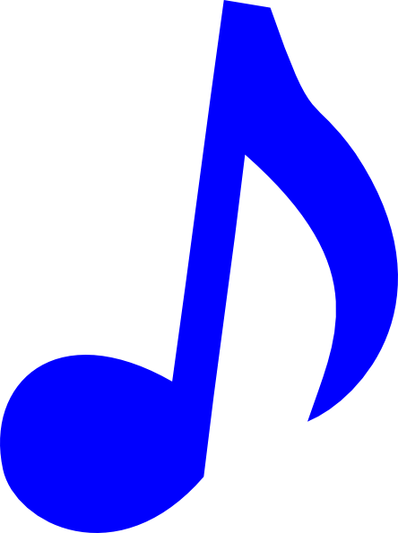 Coloured Single Music Notes - ClipArt Best