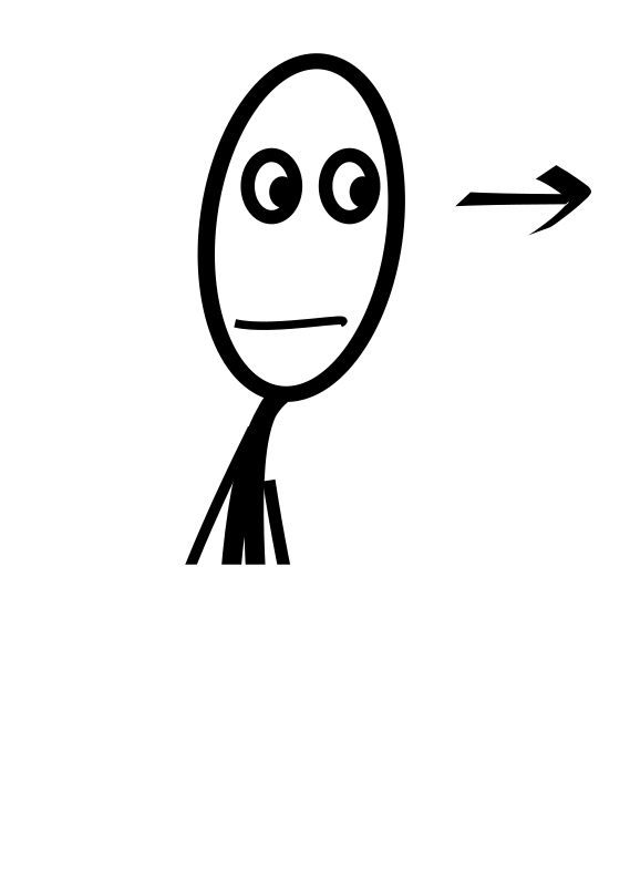 Clipart - AL-look-right
