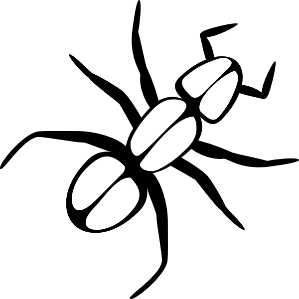 Ant Outline Clipart