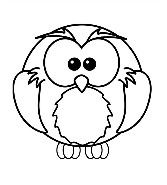 Owl Template - Animal Templates | Free & Premium Templates