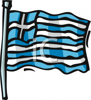Greece Flag Clipart