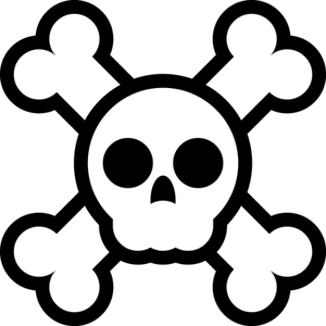 Skull And Bones Clip Art - Tumundografico
