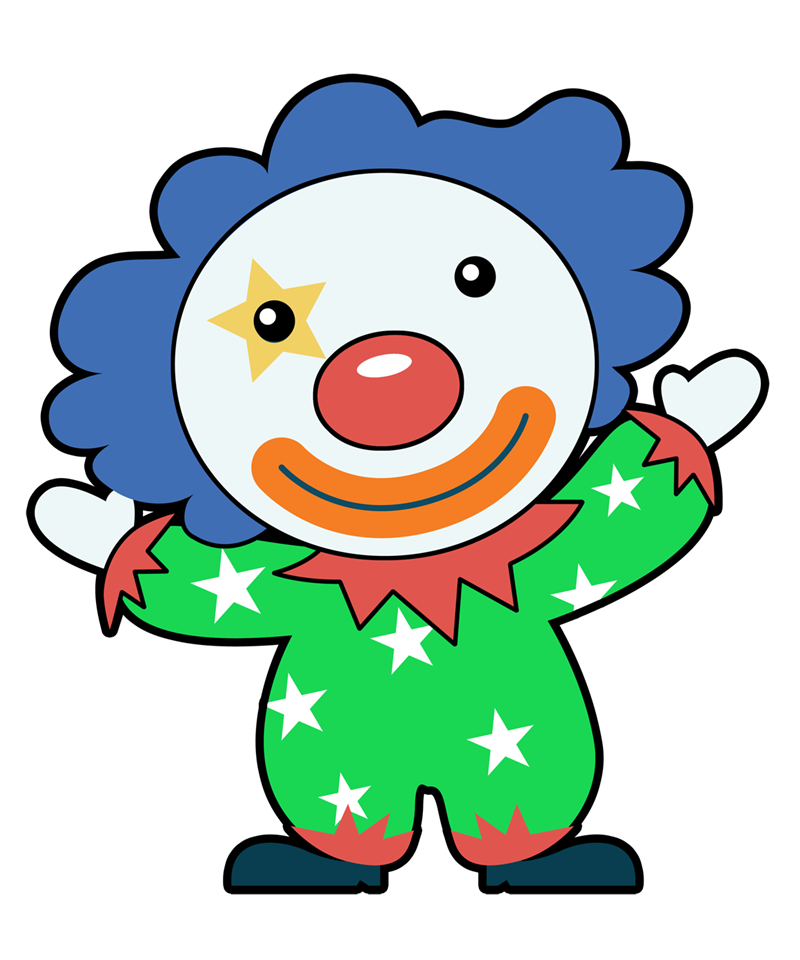 Free to Use & Public Domain Clown Clip Art