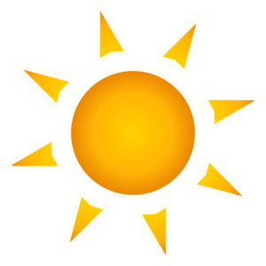 Clip art sun