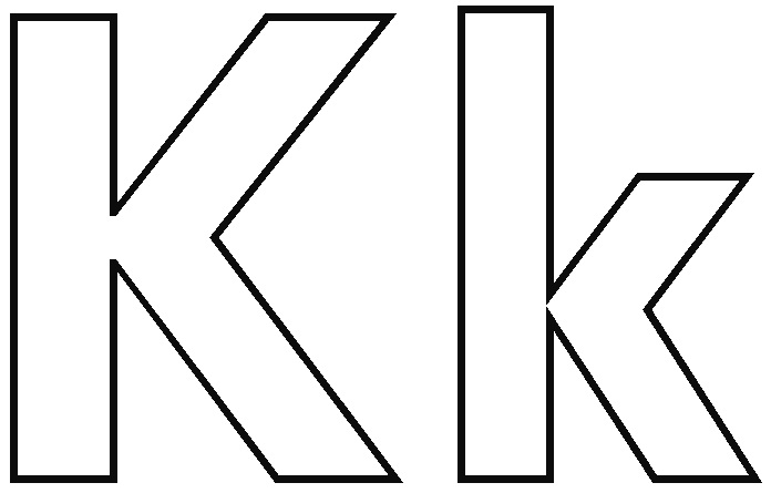 Geography Blog: Letter K Coloring Pages