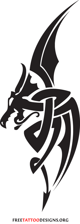 Tribal Dragon Tattoo Designs