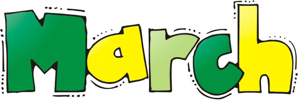 Clipart For March - Tumundografico