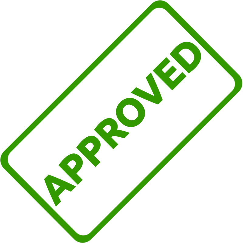 Approved Stamps - ClipArt Best