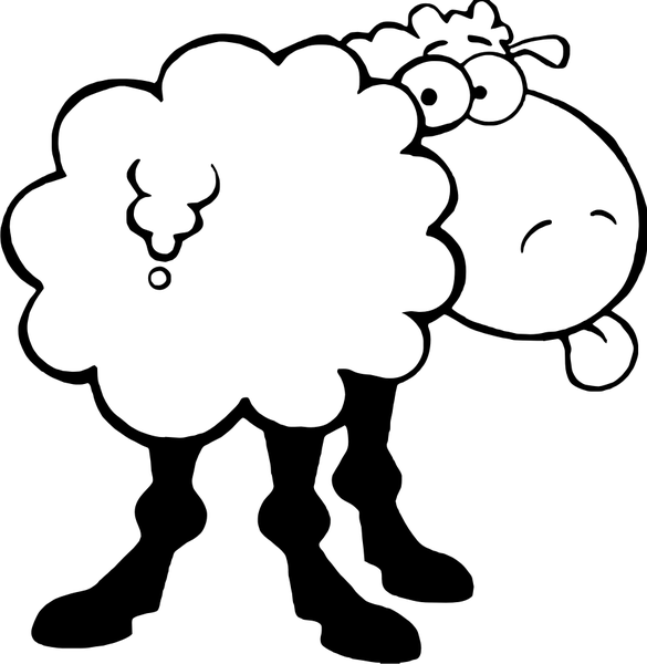 Sheep Face Template - ClipArt Best