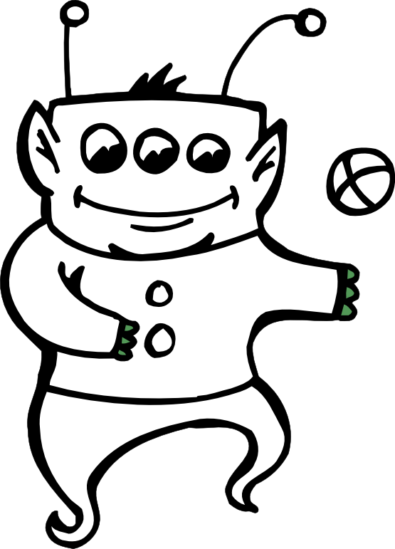 clipartist.net Â» Clip Art Â» alien SVG