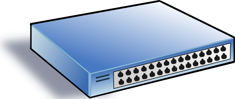 Switch By Rgtaylor Csc Stylized Network Diagram Symbol For Switch ...