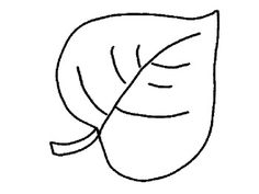 Trees, Posts and Leaf template
