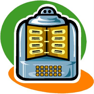 Jukebox Color Clipart
