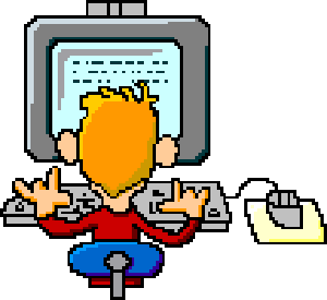 Typing Animated Clipart