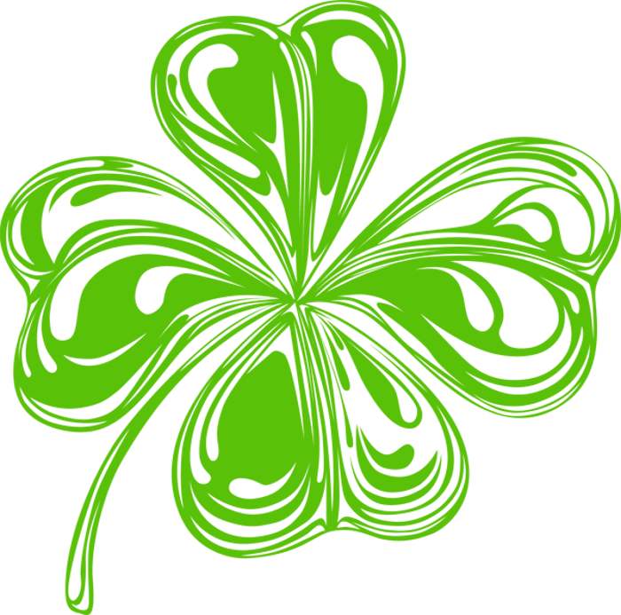 Shamrock Border Clipart