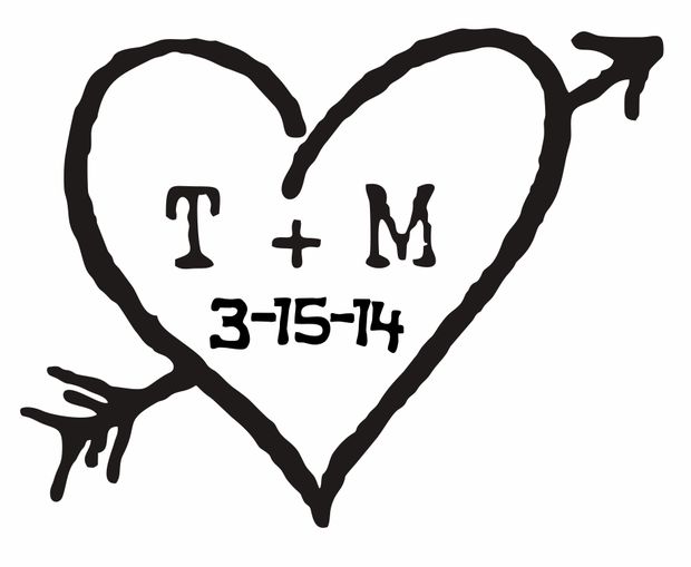 Clipart heart with arrow - ClipartFox