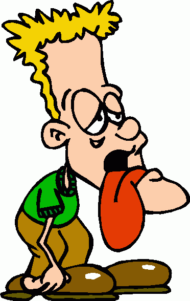 Exhausted Person Clipart