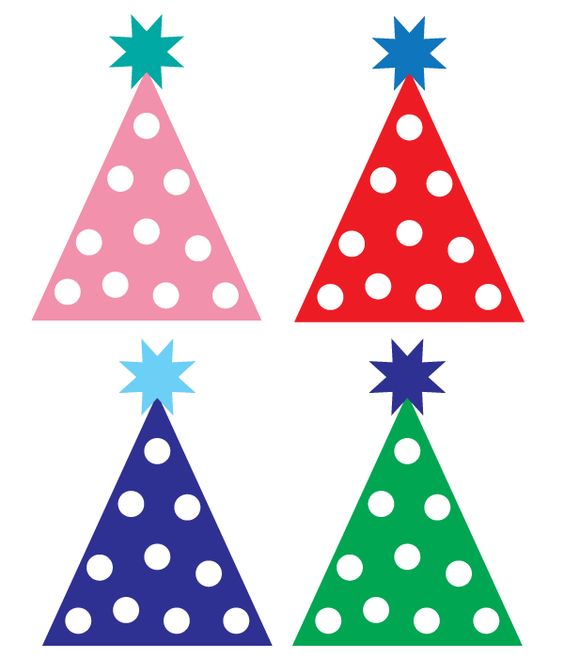 Party hats, Hats and Happy birthday