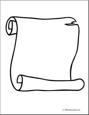 Scroll clip art