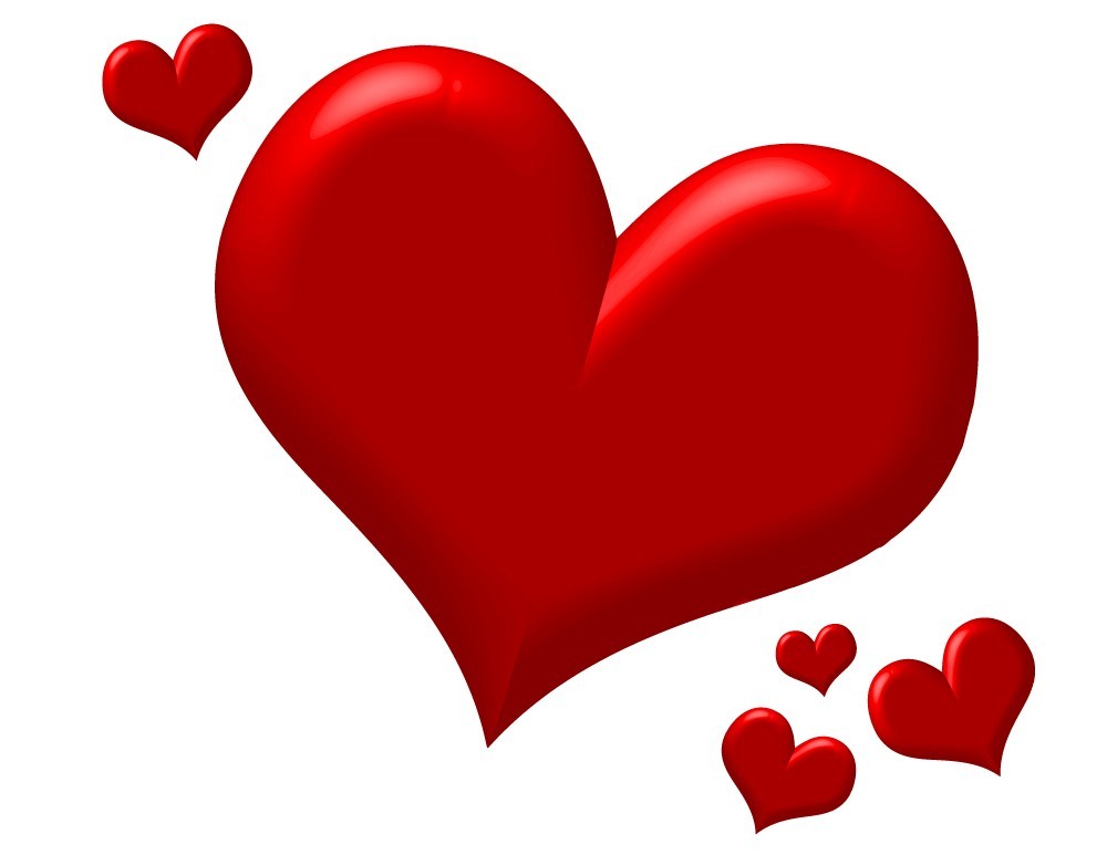 Small red heart clipart clipart image #57