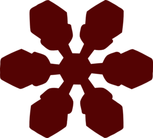 Snowflake clip art - vector clip art online, royalty free & public ...