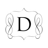 Dotted Frame Monogram Clip Art, Baby Clipart and Baby Graphics ...