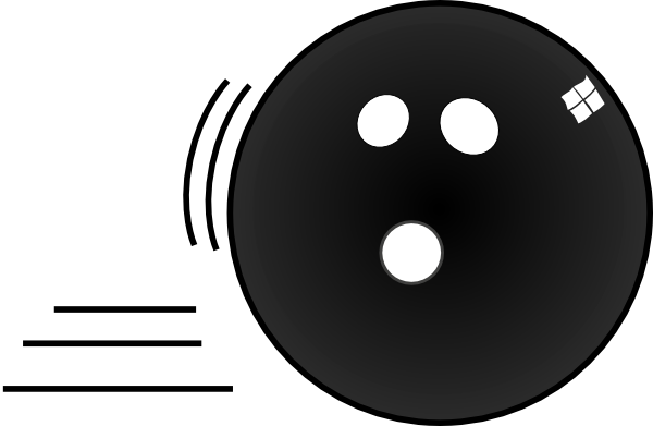 Bowling Ball clip art Free Vector