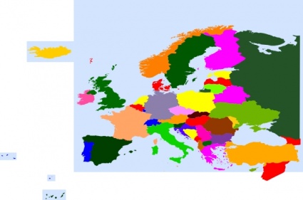 Europe clip art - Download free Other vectors