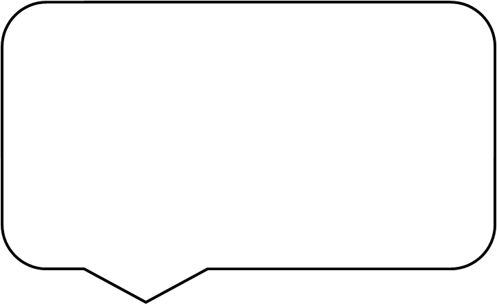 Blank Word Bubbles